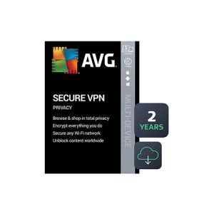 AVG Secure VPN | 5 Devices, 2 Years PC/Mac/Mobile Download